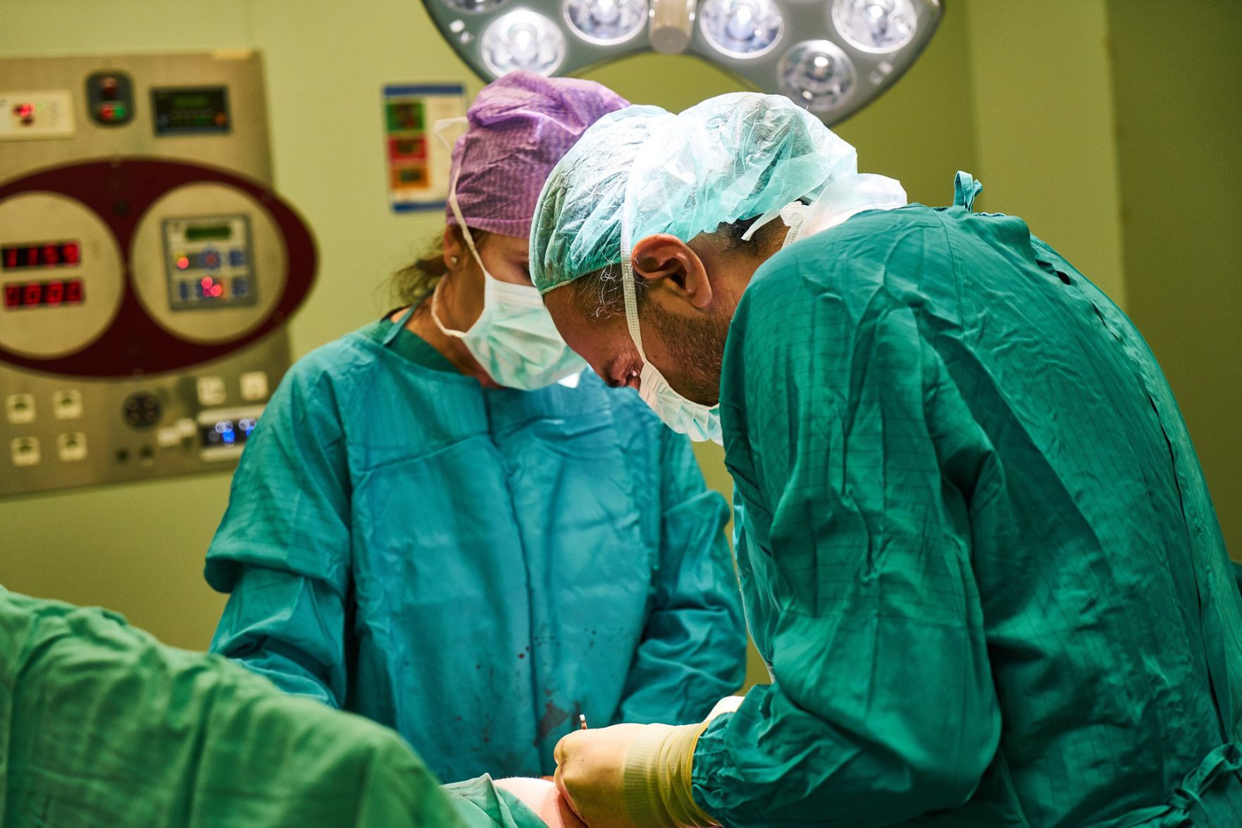surgery free stock image